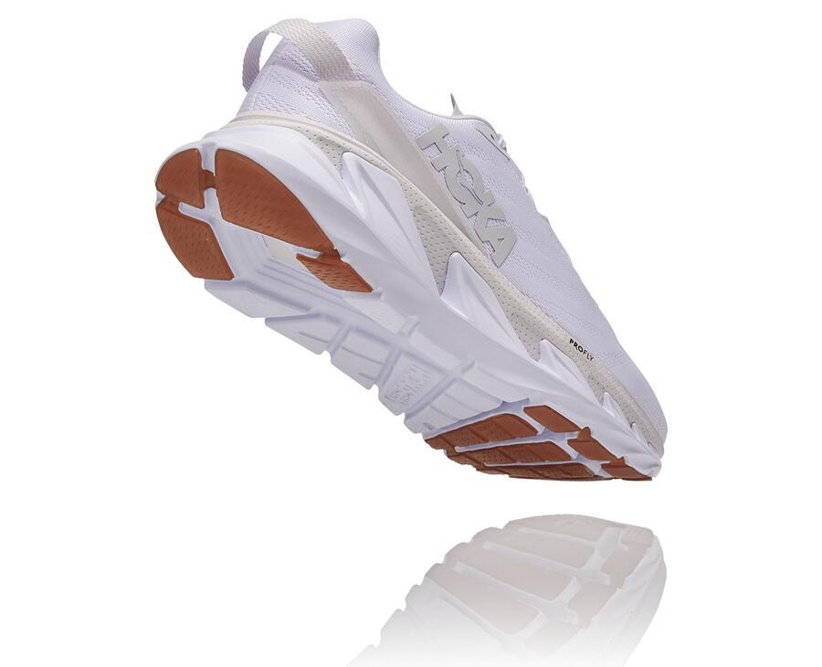 Hoka One One Mens Walking Shoes - Elevon 2 - White - ERSA87429